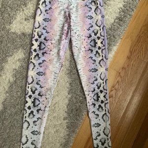 Jiva Shop snakeskin leggings